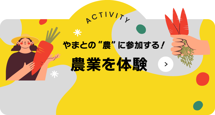 やまとの農に参加する！農業を体験